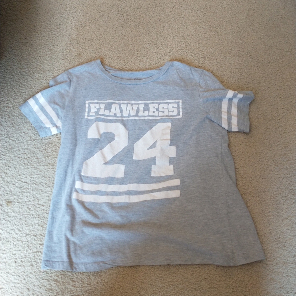 Gray and White Flawless T-shirt